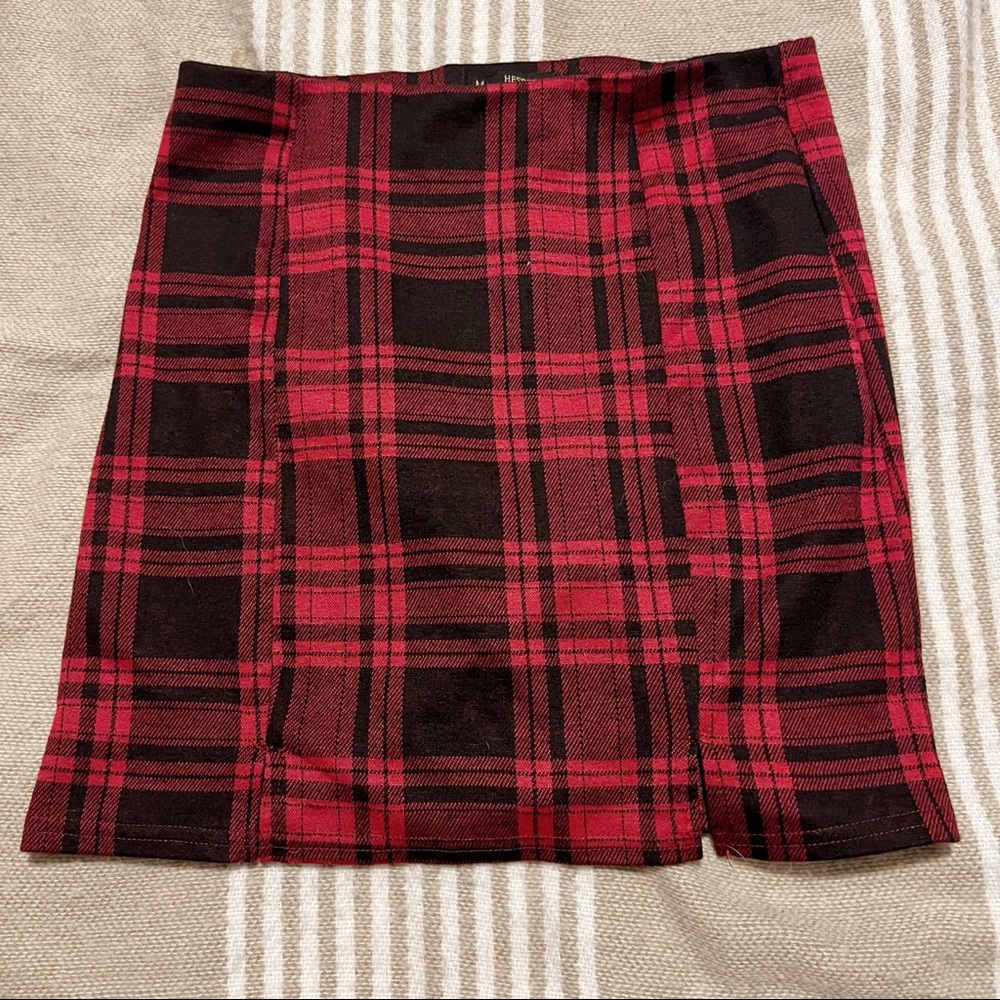 Plaid Mini Skirt